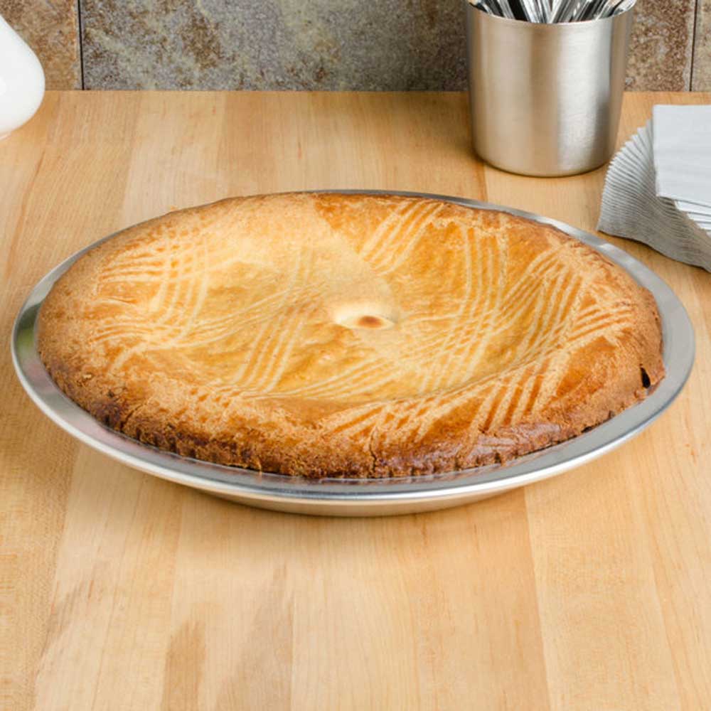 10 in. Aluminum Pie Pan - Image 2