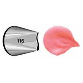 #116 Petal Tip With Double Curve