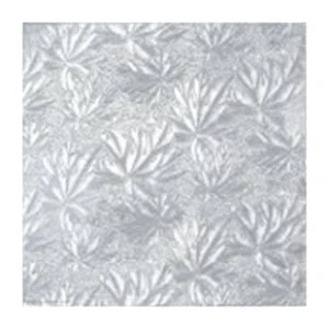 12 in. Square Silver Foil Cake Drum
