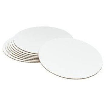 14 in. Waxed Round Cake Boards