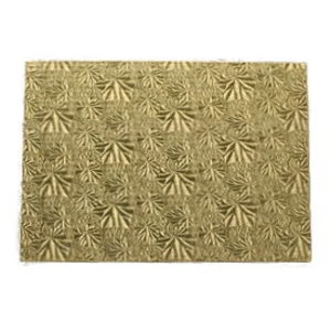 13 3/4 X 18 3/4 in. Gold Foil Cake Drum