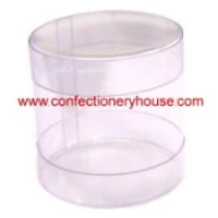 2 Inch Round Clear Favor Box