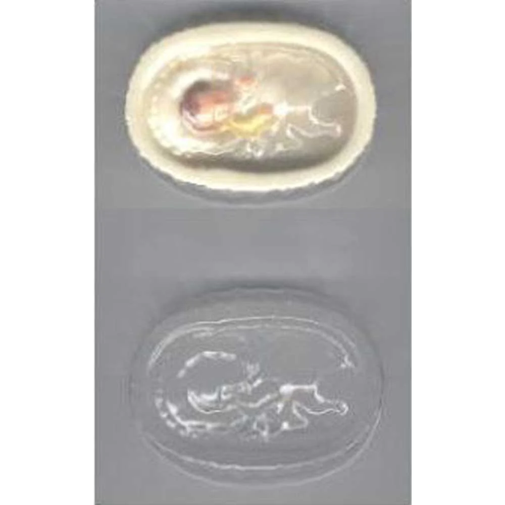 3D Bassinet and Baby Chocolate Mold