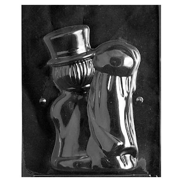 3-D Bride And Groom Mold Part-B
