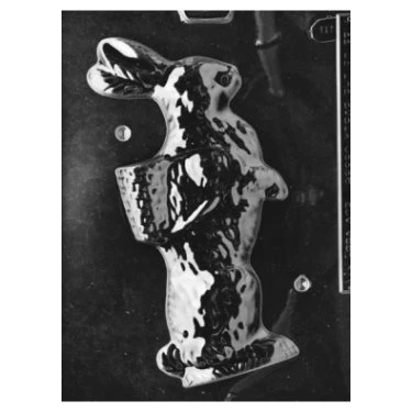 3D Bunny With Basket Candy Mold Part A