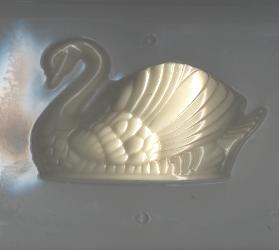 3-D Centerpiece Swan Mold Part-A