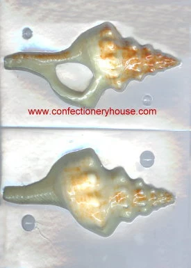 3-D Conch Shell Candy Mold