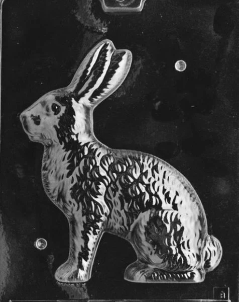 3D Cottontail Bunny Candy Mold Part B