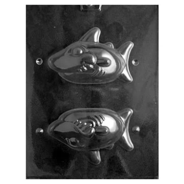 3-D Happy Shark Candy Mold