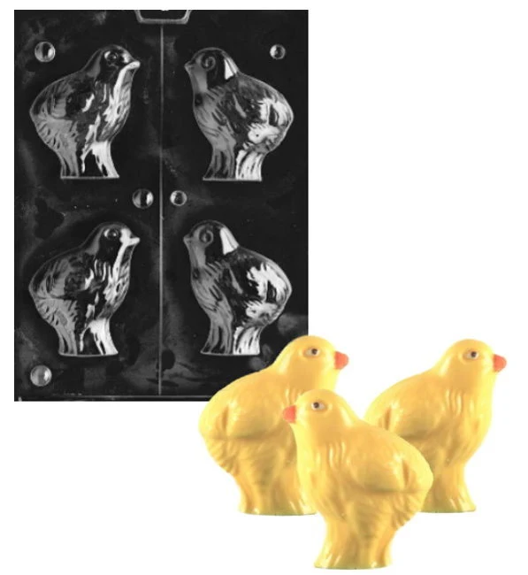 3D Hollow Chick Candy Mold