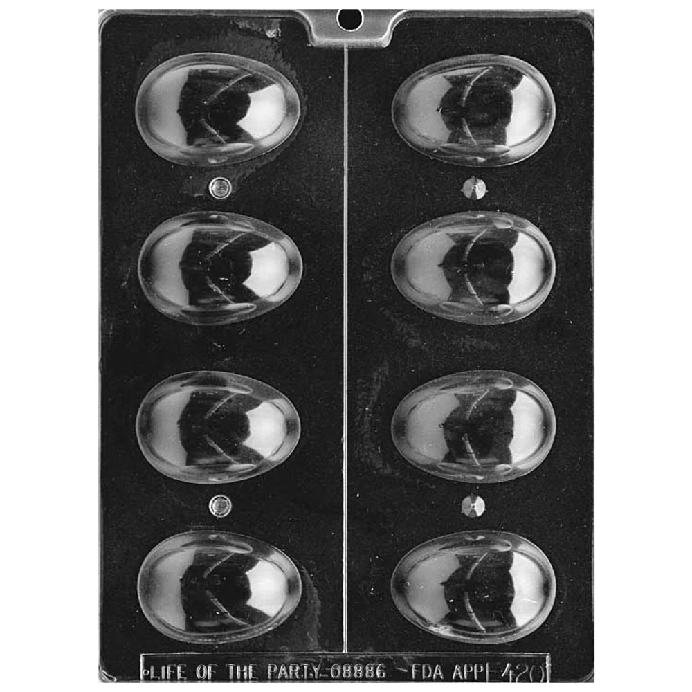 3D Plain Egg Candy Mold