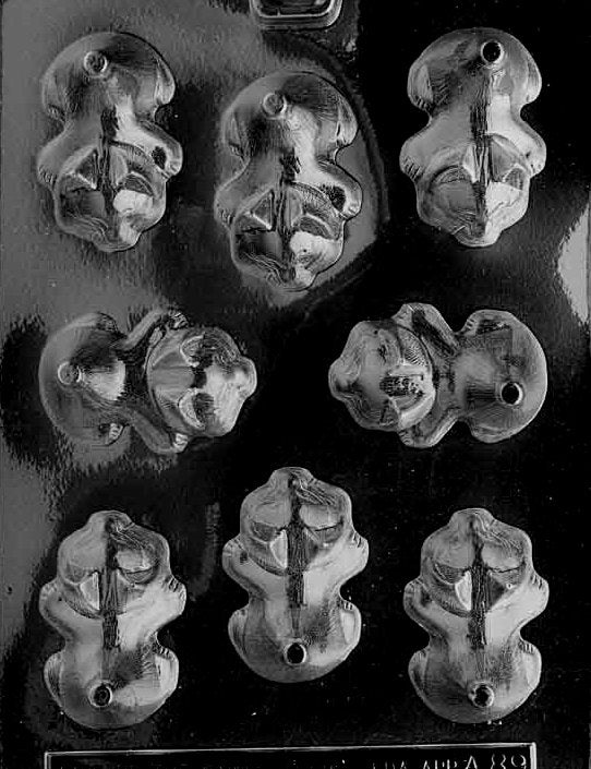3-D Pour Kitten Candy Mold