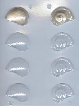 3-D Seashells Candy Mold