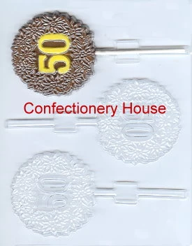 50th Pop Candy Mold