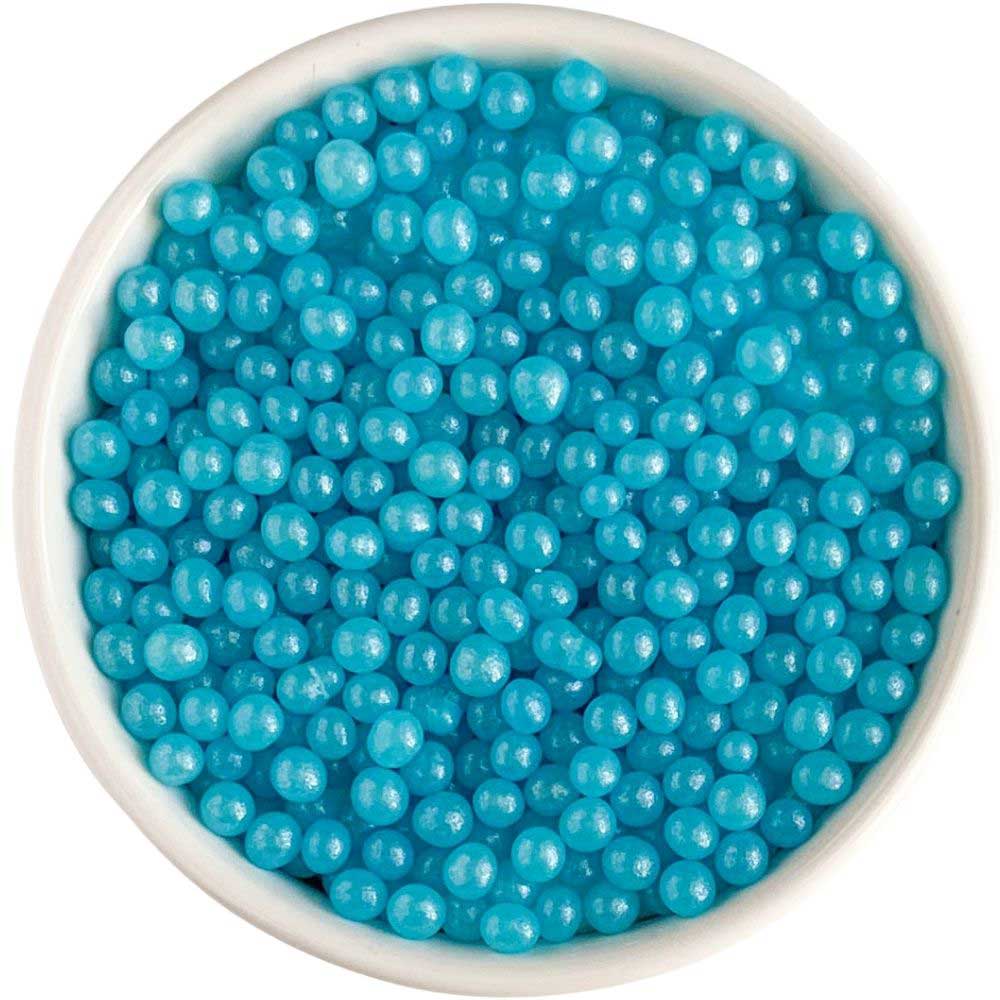 5MM Blue Edible Pearls