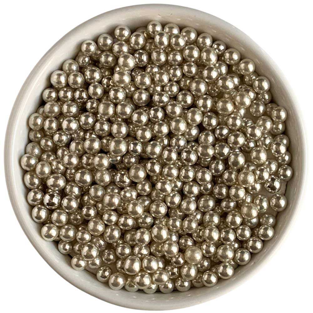 5MM Silver Dragees