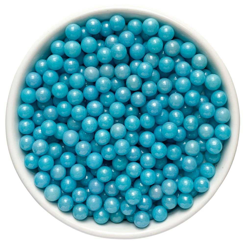 6MM Blue Edible Pearls