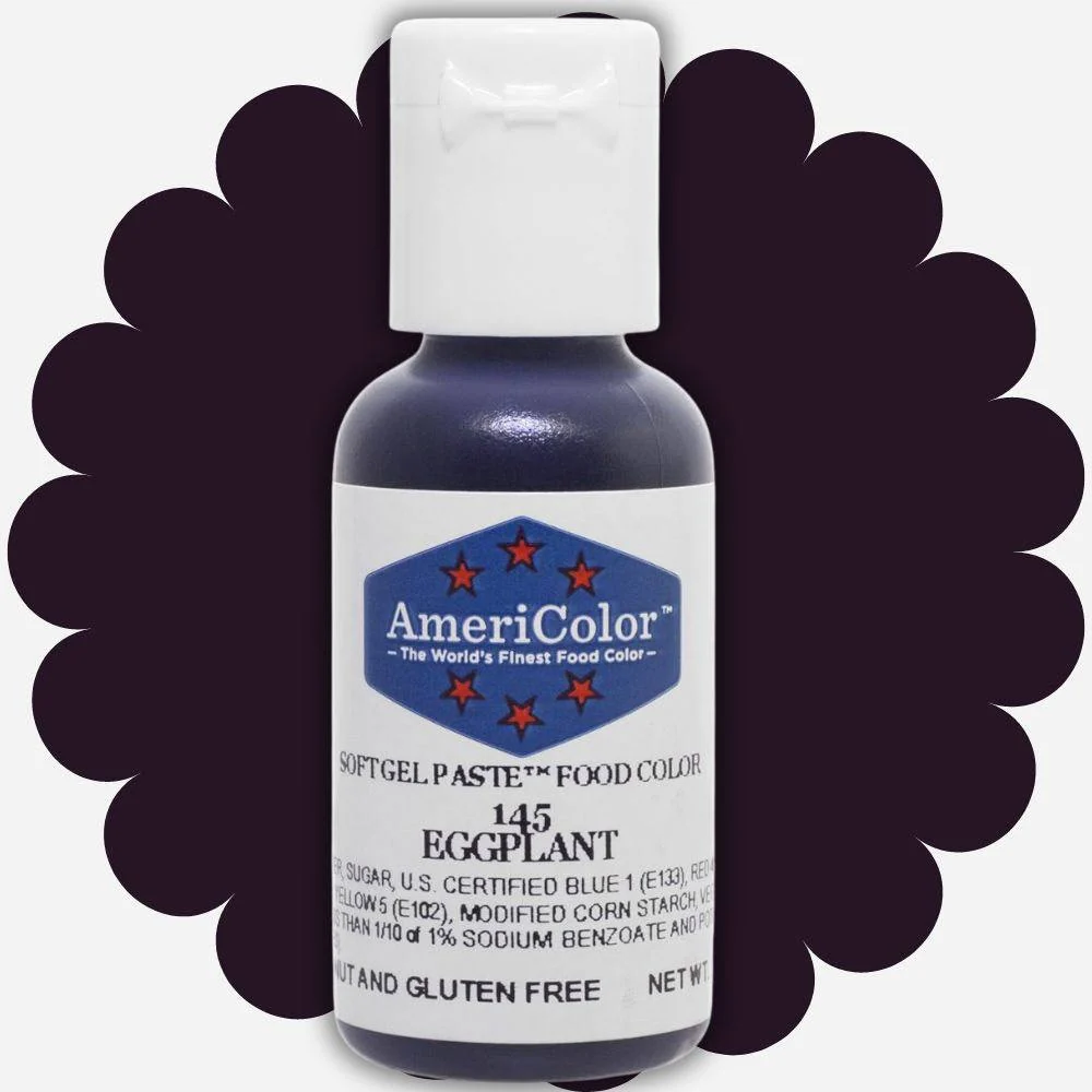 Eggplant AmeriColor Gel Paste Food Color