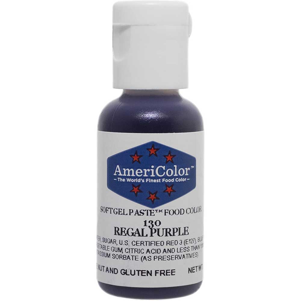 Regal Purple AmeriColor Gel Paste Food Color