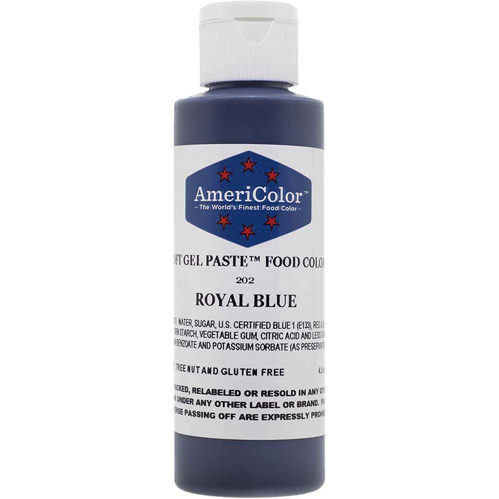 Royal Blue AmeriColor Gel Paste Food Color 4.5 Ounces