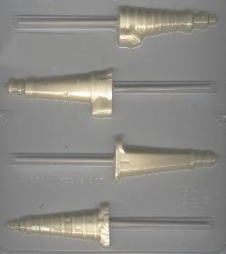 Assorted Lighthouses Pop Candy Mold