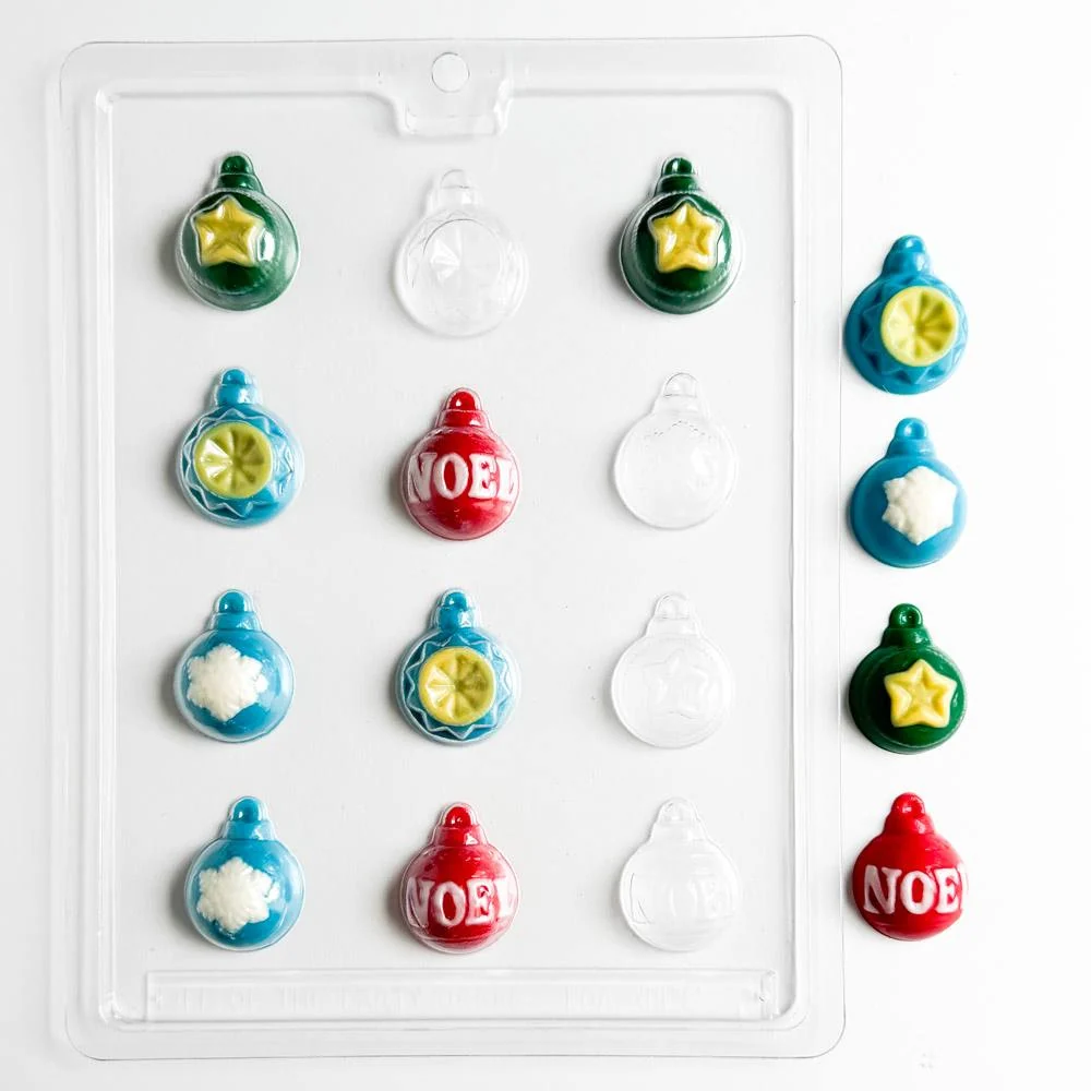Assorted Ornaments Candy Mold