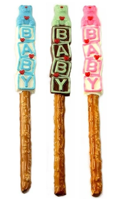 Baby Block Pretzel Chocolate Mold - Image 2