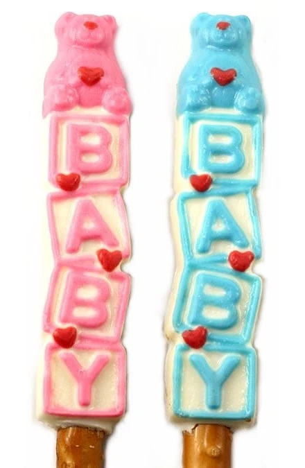 Baby Block Pretzel Chocolate Mold - Image 3