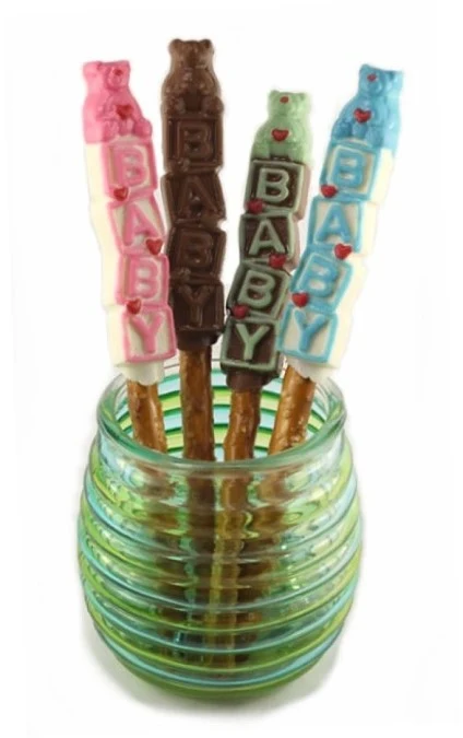 Baby Block Pretzel Chocolate Mold - Image 5