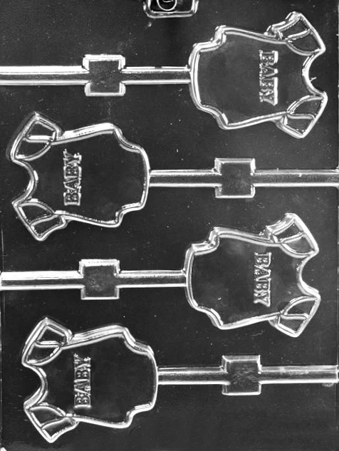 Baby Onesie Lollipop Chocolate Mold