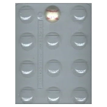 Baseball Pieces Candy Mold