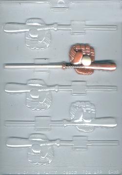 Baseball Pop Candy Mold
