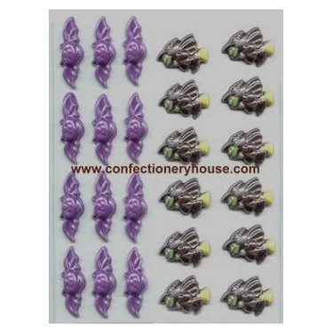 Bats And Witches Chocolate Mold