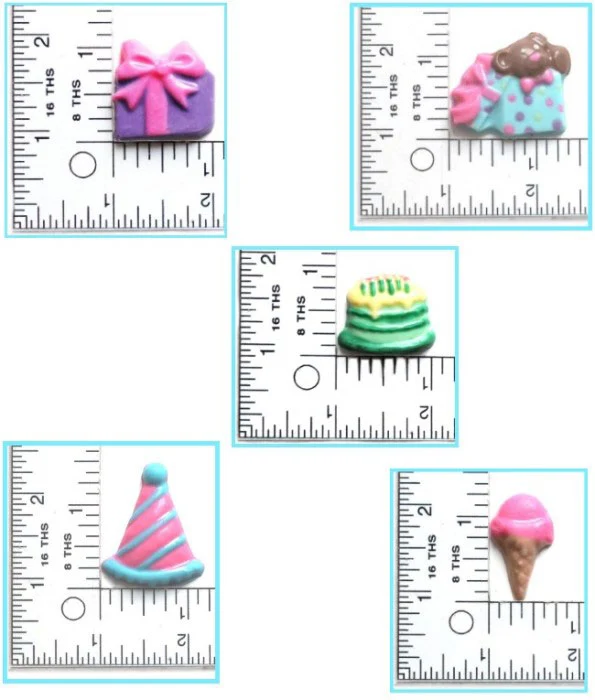 Birthday Decos Small Pieces Candy Mold - Image 3