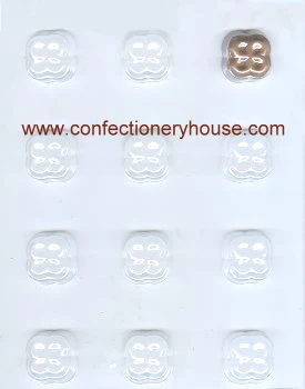 Bite Size Clover Styled Candy Mold