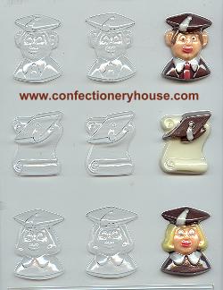 Bite Size Graduate Chocolate Mold