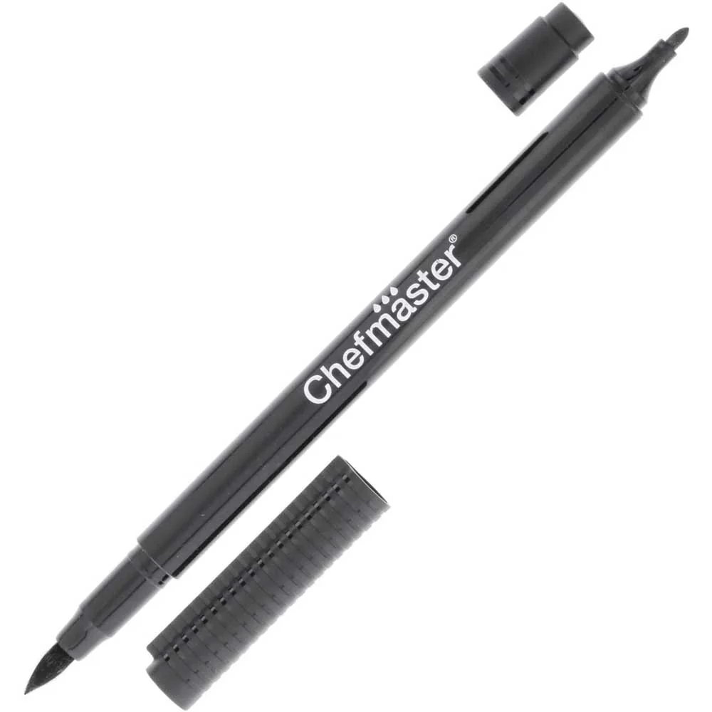 Black Edible Food Writing Pens - Image 2