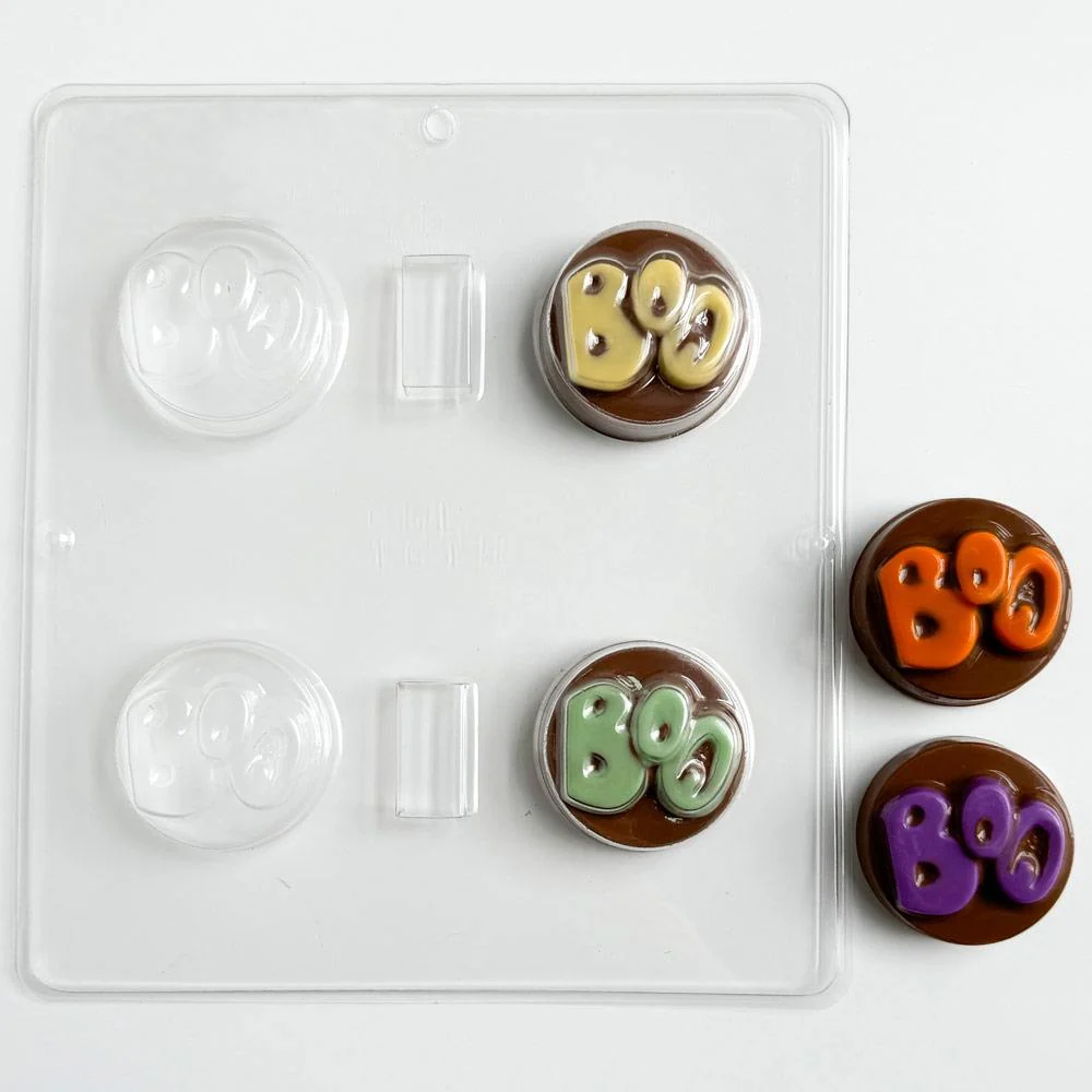 BOO Sandwich Cookie Candy Mold