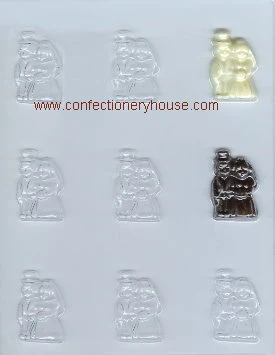 Bride And Groom Mint Candy Mold