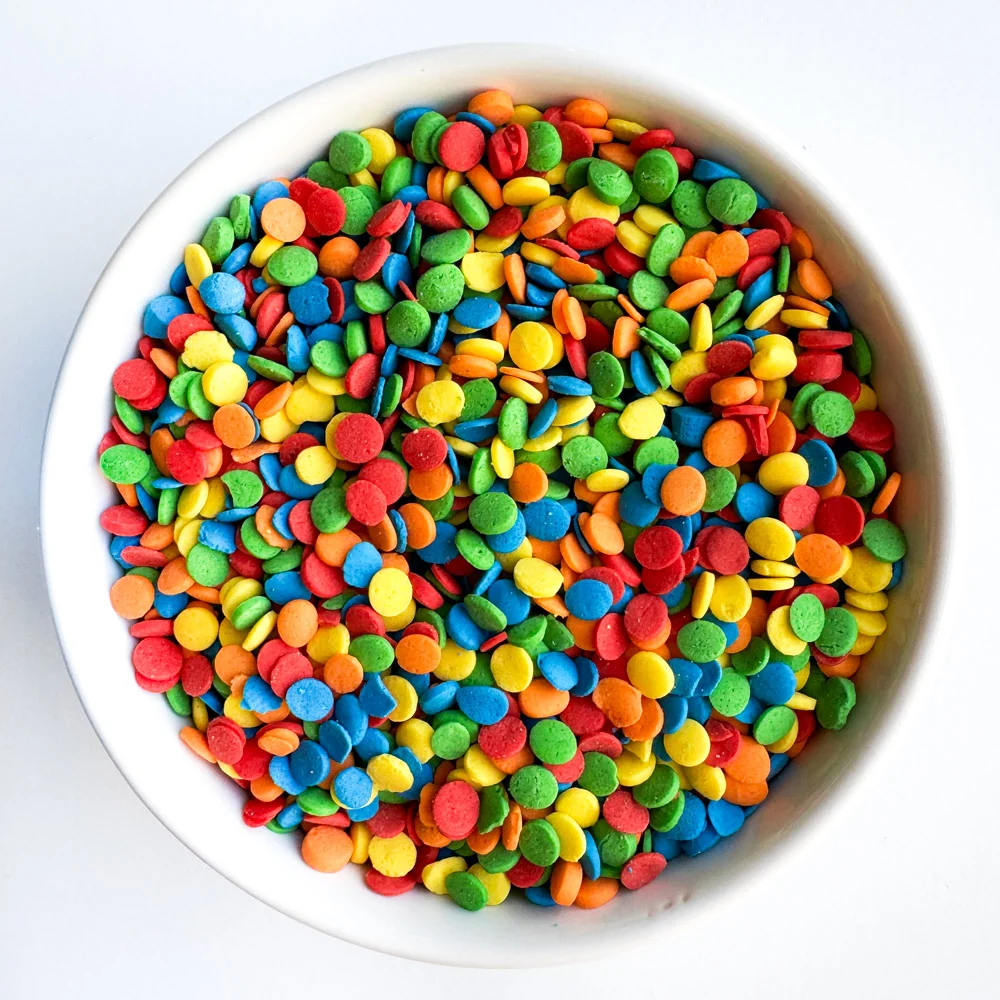 Bright Cake Sequins Sprinkles