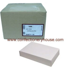 Bulk 1 Lb White Candy Box