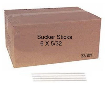Bulk 6 Inch Lollipop Sticks