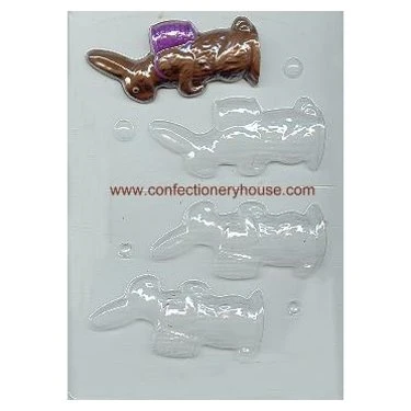 Bunny With Basket 3D Candy Mold