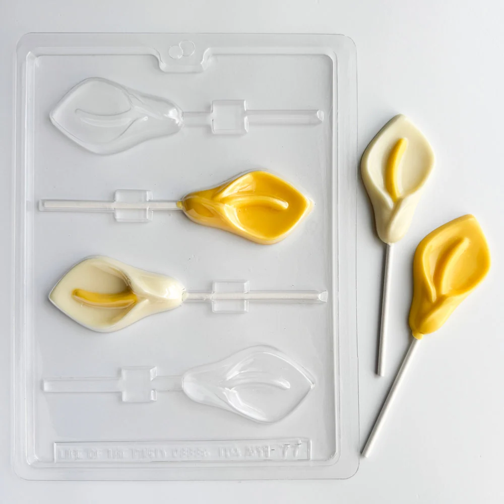 Calla Lily Pop Candy Mold