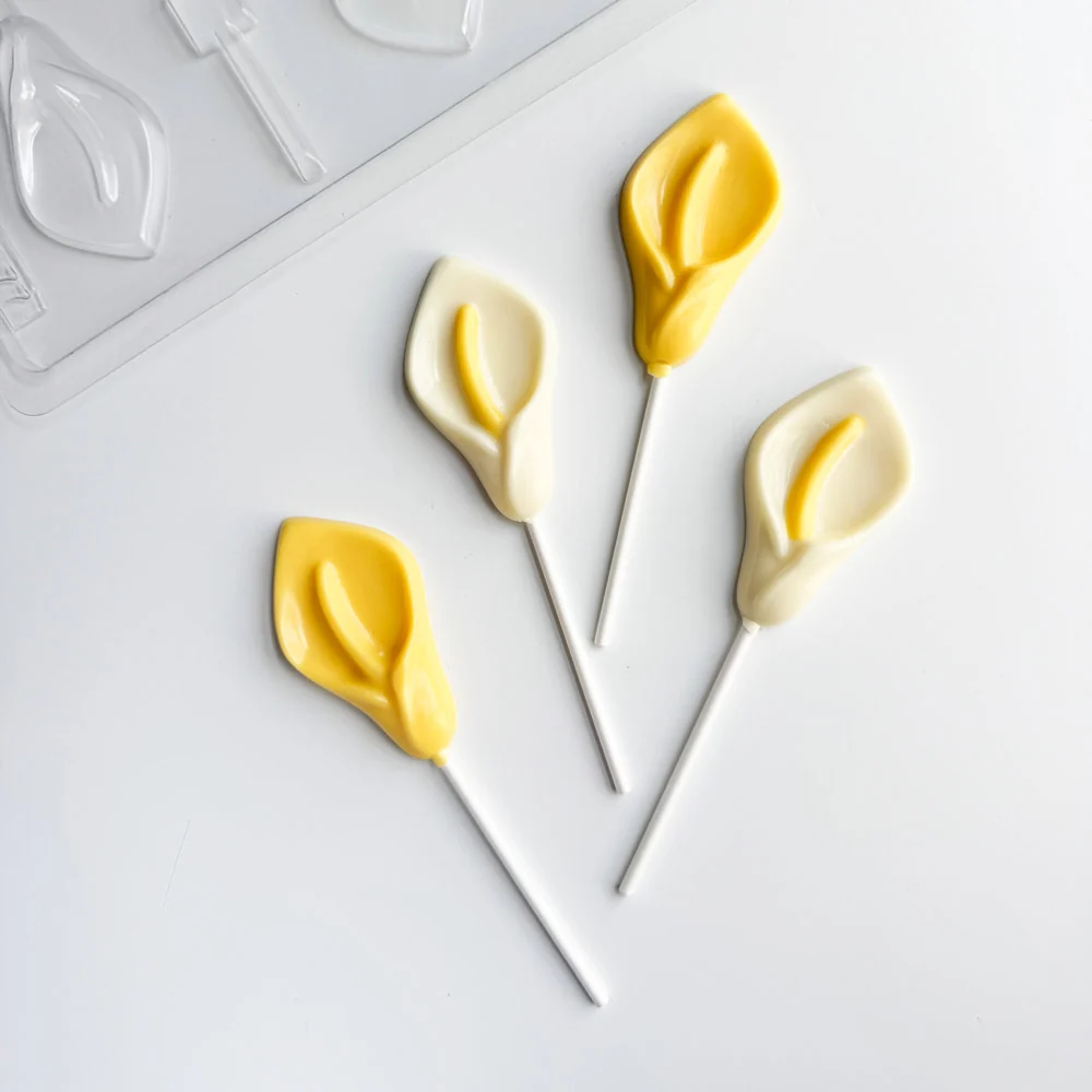 Calla Lily Pop Candy Mold - Image 2