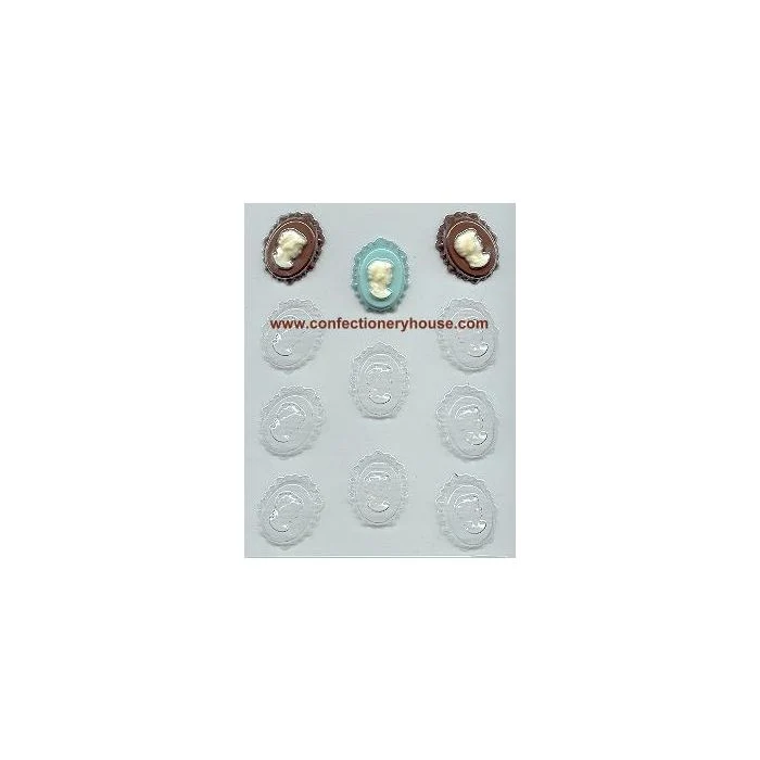 Cameo In Lace Chocolate Mold