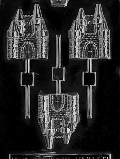 Castle Pop Candy Molds