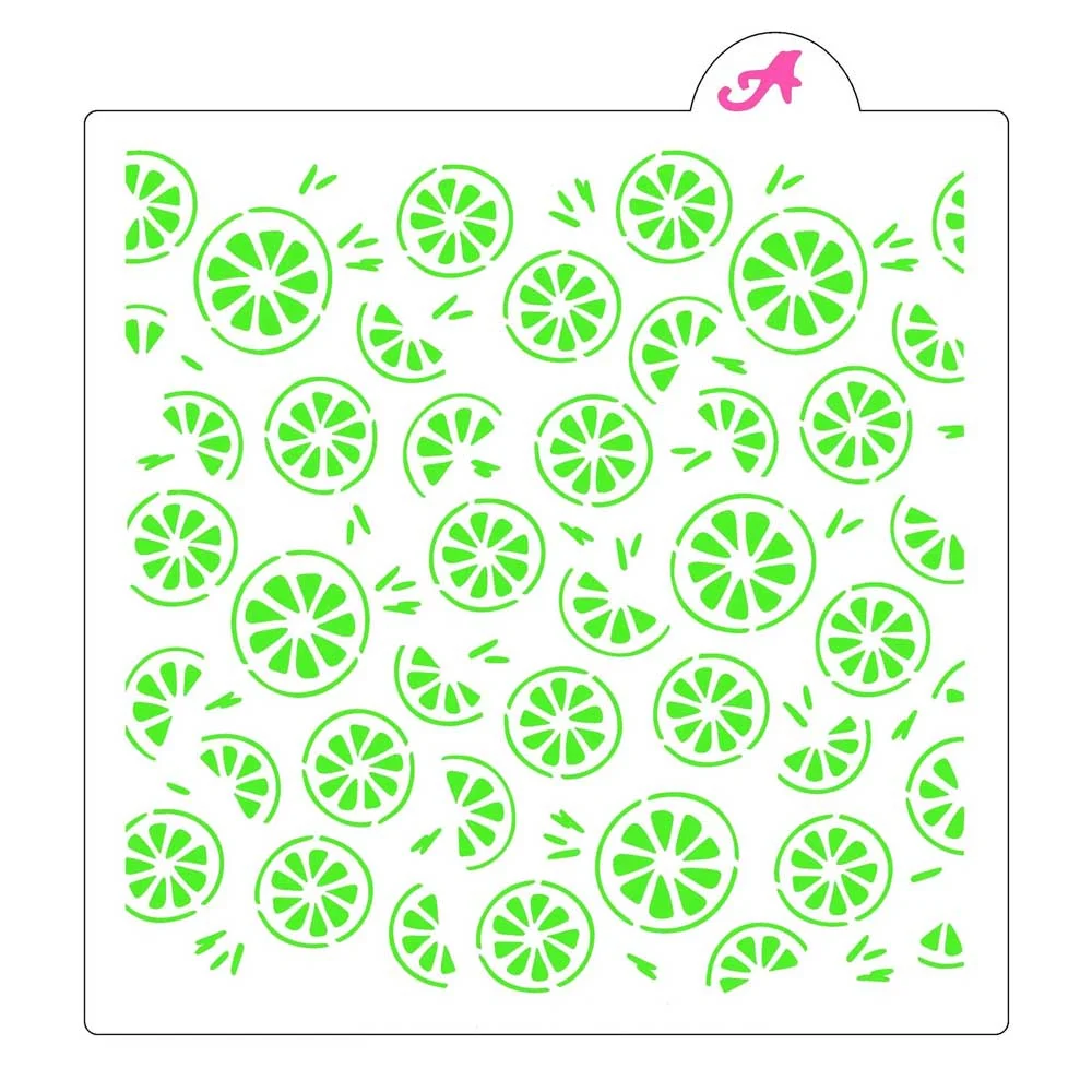 Citrus Squeeze Cookie Stencil