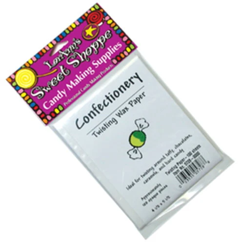 Confectionery Waxed Twisting Paper