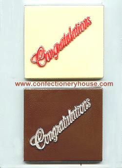 Congratulations Square Chocolate Mold